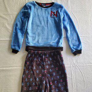 2 Piece Nautica Boys Pajama Set Size small 6/7